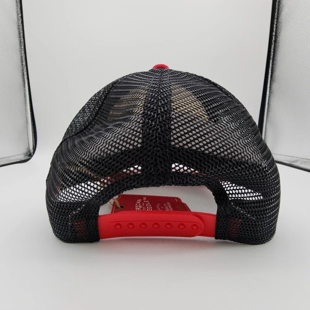 Ace Hardware American Needle Sinclair Hat Natural Red Retro‎ Snapback Cap NEW